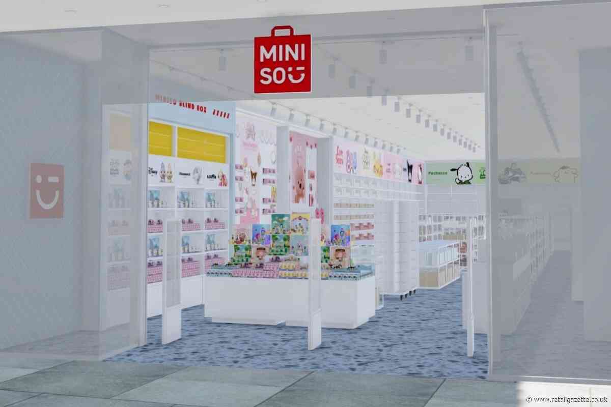 Miniso ditches pink for blue at new Bluewater store