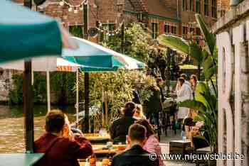 Op “de meest idyllische plek van Gent” kan je vanaf nu weer cocktails sippen en pizza eten