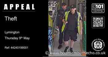 CCTV appeal following thousands stolen from Lymington store