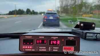 19-Year-Old driver caught speeding double the posted limit
