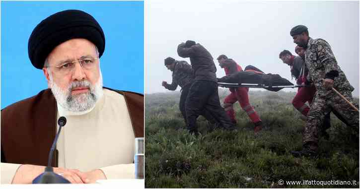 Il presidente dell’Iran Raisi è morto in un incidente aereo, con lui anche il ministro degli Esteri. Aperta un’inchiesta. Martedì i funerali