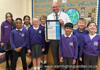 Latchford St James receives prestigious UNICEF award