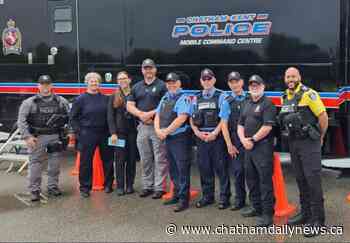 Chatham-Kent police wrap promo event with meet-and-greet