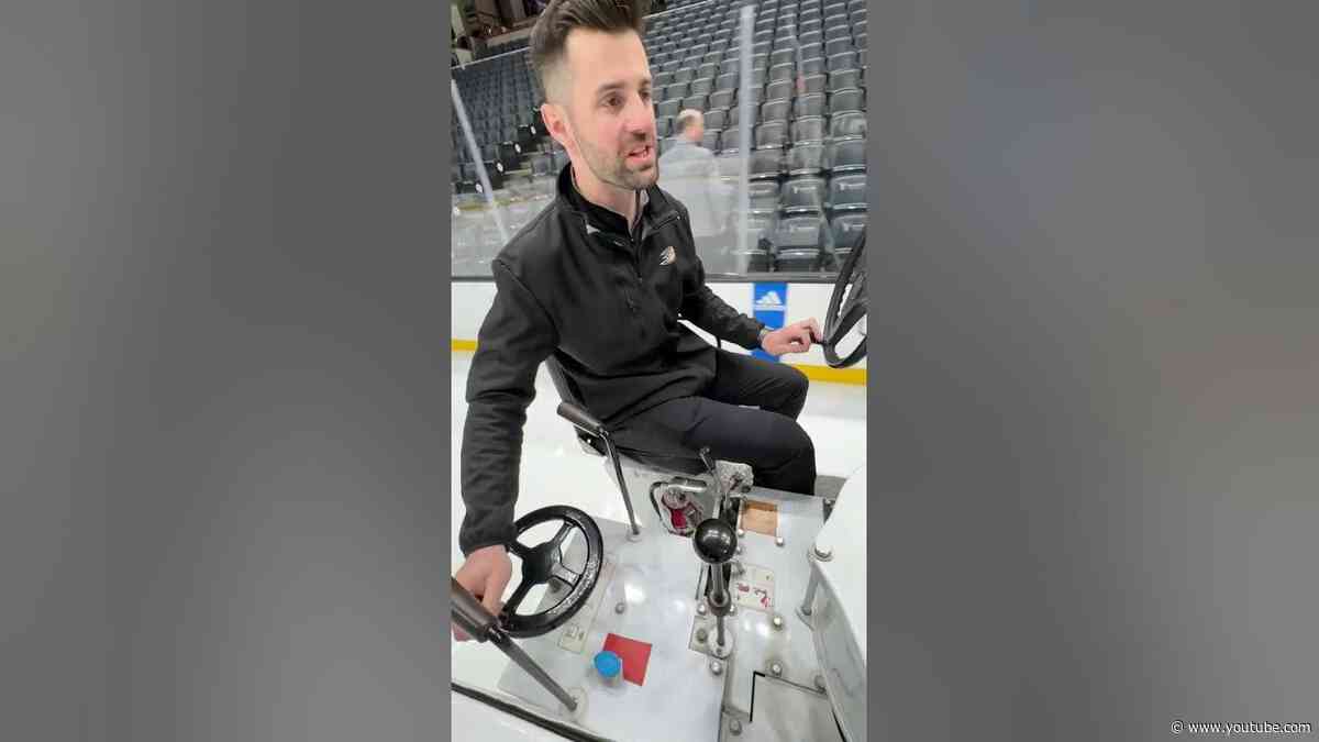 How to Operate a Zamboni in the NHL
