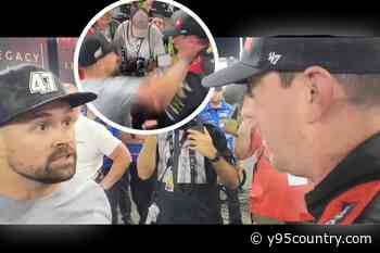 Watch Kyle Busch Get Punched in the Face During Epic NASCAR Fight