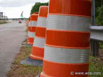 Part of I-40 ramp to close at US 70 in Raleigh starting Tuesday