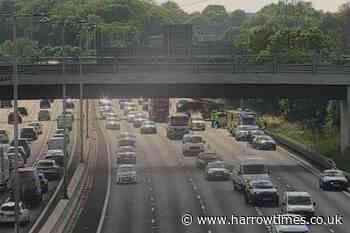 M4 Heathrow Airport multi-vehicle crash: All traffic stopped