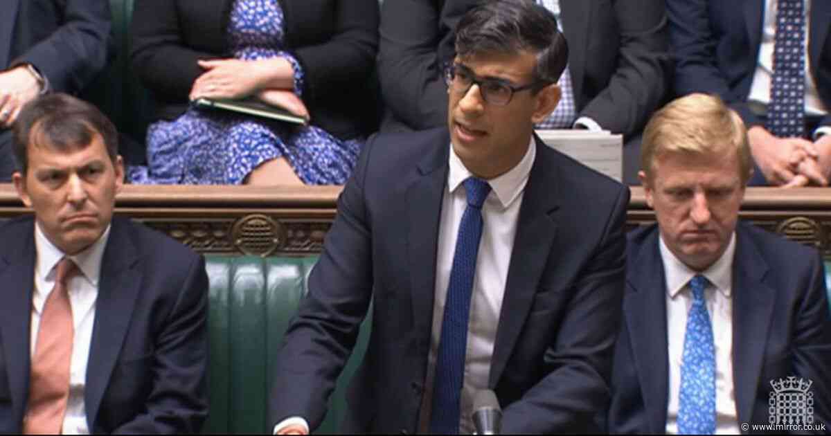 Rishi Sunak apologises for infected blood scandal saying it is a 'day of shame'