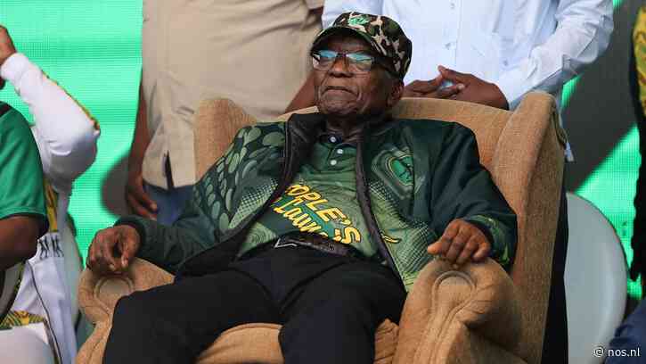 Oud-president Zuma mag niet meedoen aan parlementsverkiezingen Zuid-Afrika