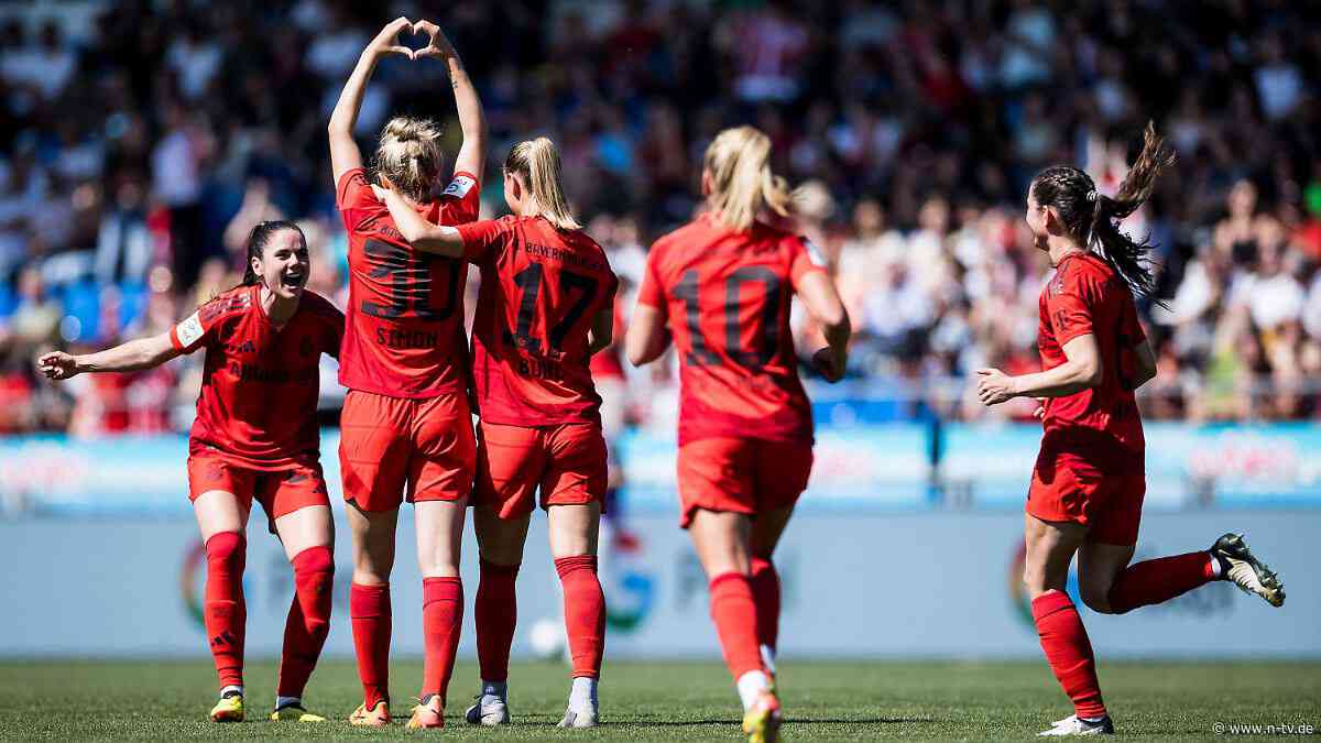 Pajor-Hattrick zum Saisonfinale: Bayern-Frauen bleiben als sechster Bundesligist ungeschlagen