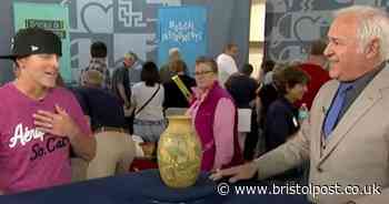 Antiques Roadshow guest's 'heart thumping' at six-figure price for £4 charity vase