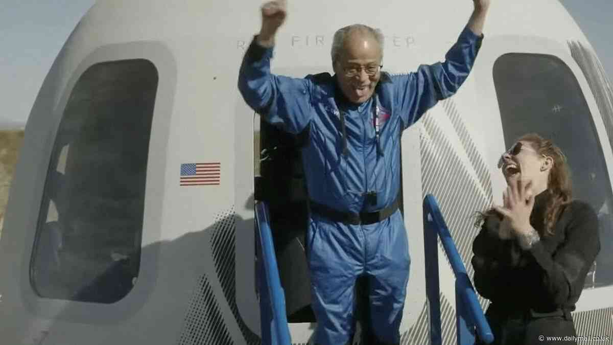 America's first black astronaut, 90, goes to space on Jeff Bezos' Blue Origin rocket