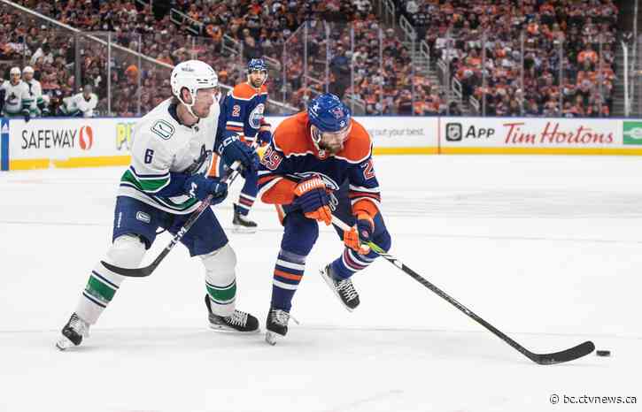 Canucks' Brock Boeser out for decisive Game 7 vs. Oilers: coach
