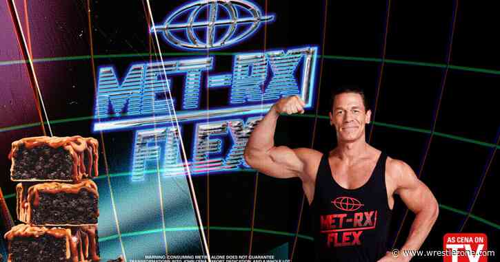 John Cena Is The New Face Of MET-Rx, Featured In Retro-Themed Ad Campaign