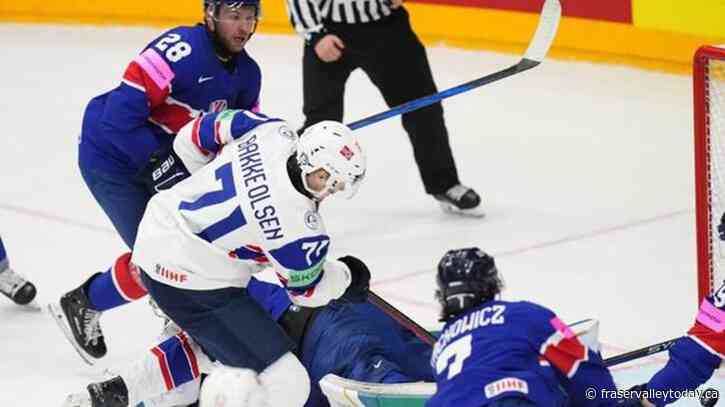 Sweden beats France, Britain relegated after losing to Norway at hockey worlds