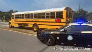 Man was ‘high and drunk' when he stole school bus near Tampa and drove it to Miami: FHP