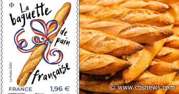 France selling scratch-and-sniff baguette stamps