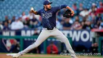 Rays place pitcher Zach Eflin on injured list, activate Brandon Lowe