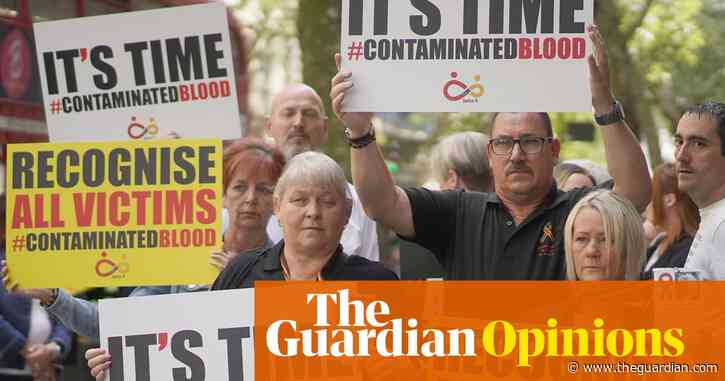 Infected blood scandal prompts politicians to again say ‘never again’ | John Crace
