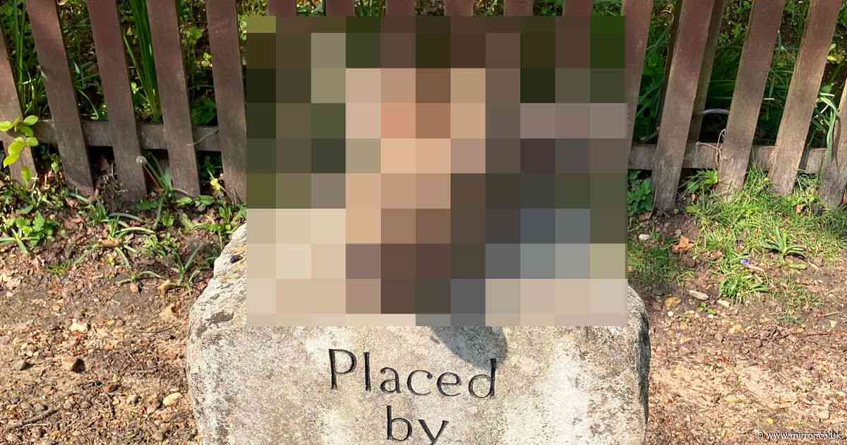 Locals 'appalled' after severed deer's head placed on memorial stone amid fears of occult violence