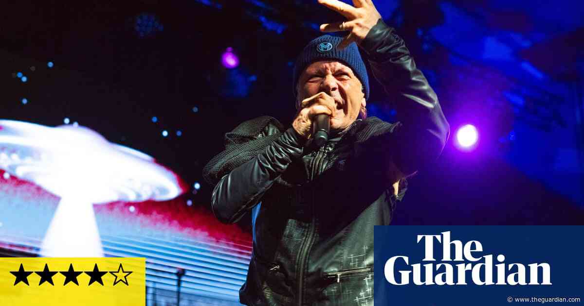 Bruce Dickinson review – metal’s charismatic star indulges his goofy side