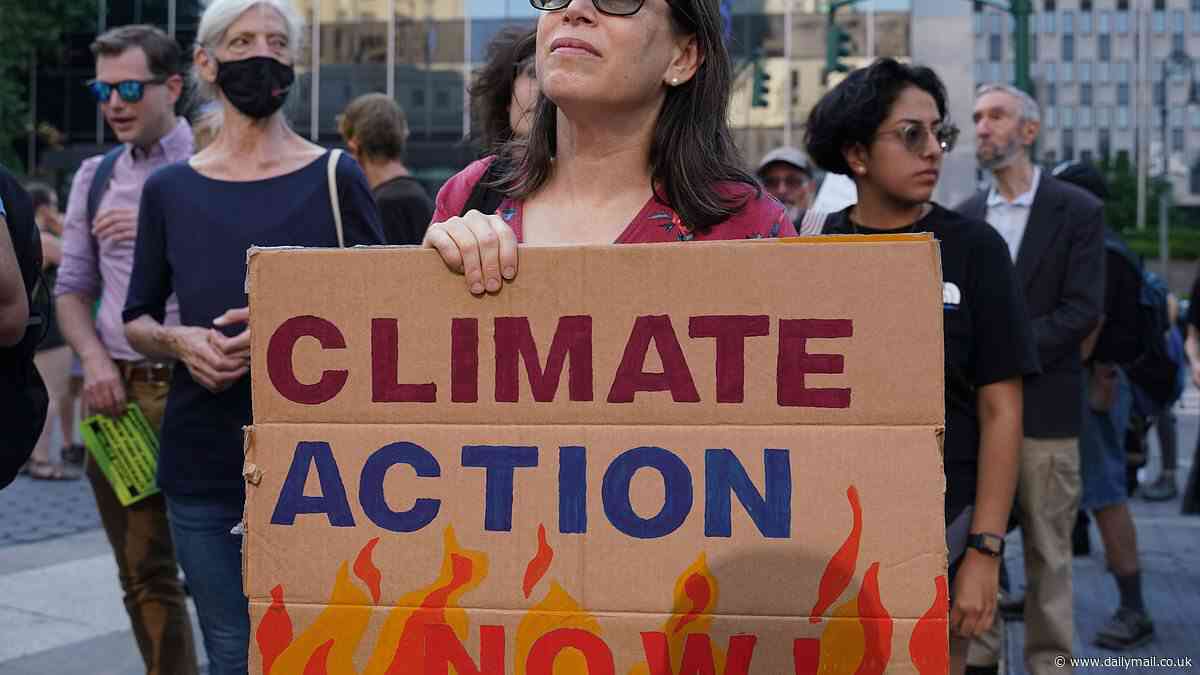 Nearly HALF of Americans believe climate change will destroy Earth in their lifetime, survey finds - these are the states where most doom-mongers live