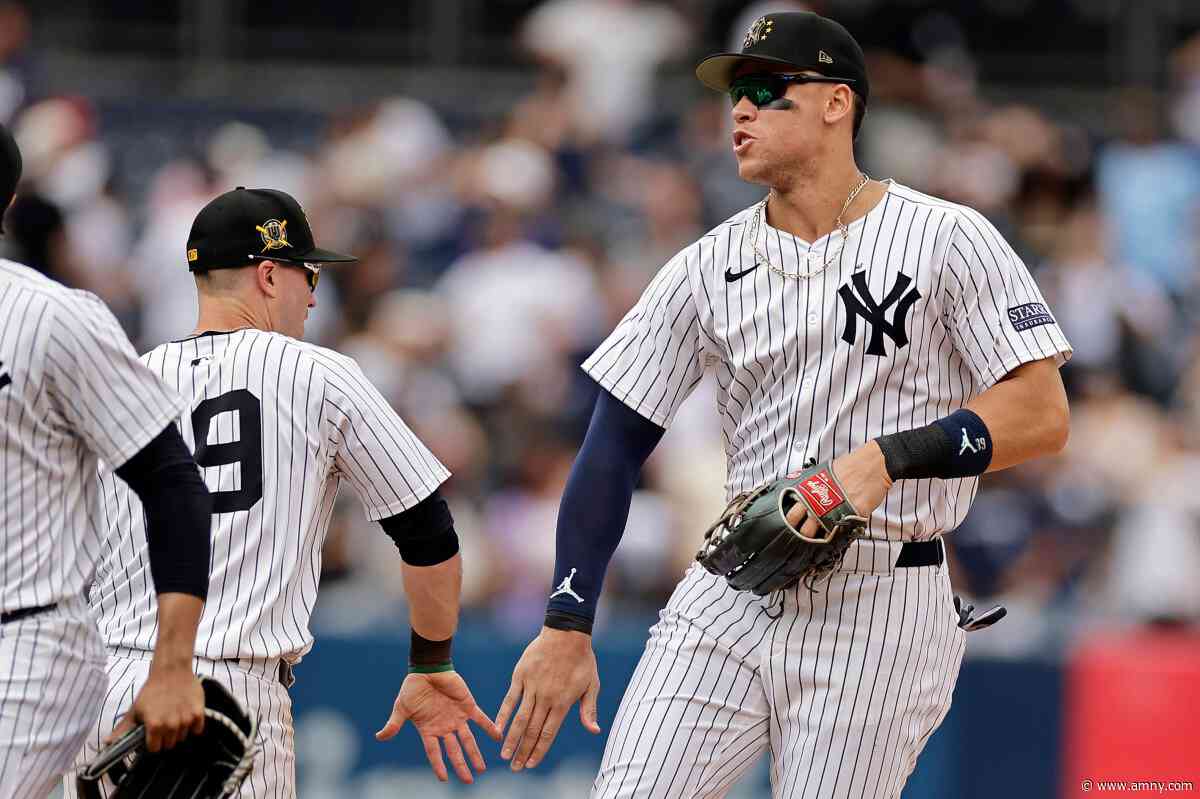 Yankees’ Aaron Judge mashes his way to AL Player of the Week honors