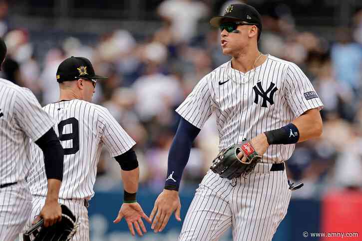 Yankees’ Aaron Judge mashes his way to AL Player of the Week honors