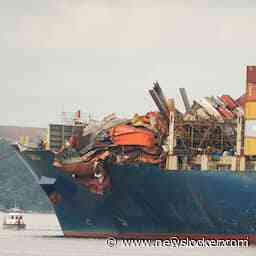 Vrachtschip dat Baltimore vernielde na bijna twee maanden terug in haven