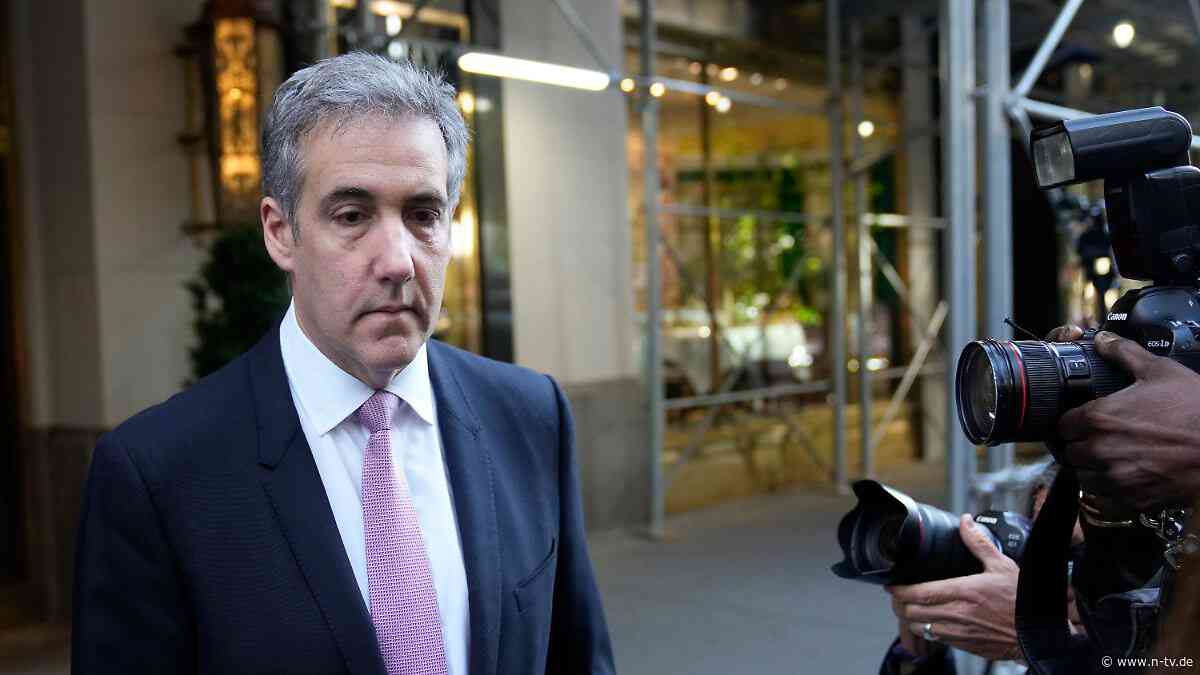 Im Schweigegeldprozess: Ex-Anwalt Cohen gesteht Diebstahl an Trump