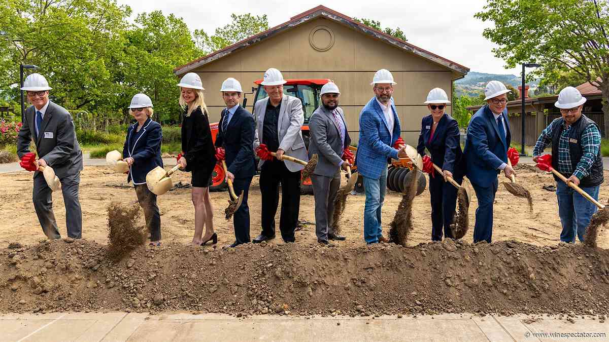 Napa Valley College Breaks Ground on Ambitious New Wine Spectator Wine Education Center