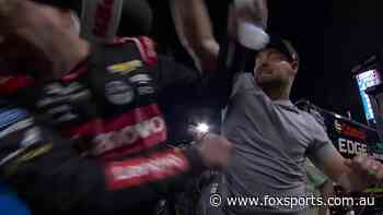 ‘Bring it, I don’t give a f***’: Wild NASCAR brawl erupts as father, son throw punches at rival