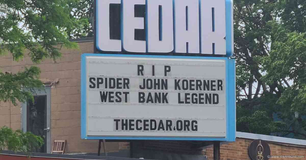 Minnesota's music scene is showing its love for the late Spider John Koerner