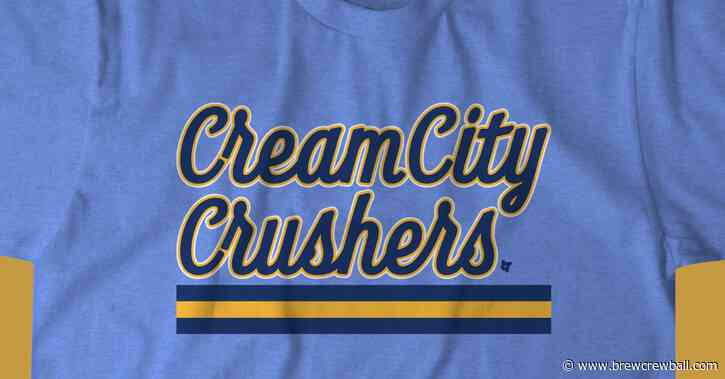 New “Cream City Crushers" shirts now available