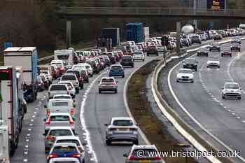 M5 Bristol Bank Holiday weekend warning with hour-long delays expected