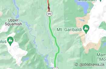 Crash on Sea-to-Sky Highway forces closure north of Squamish