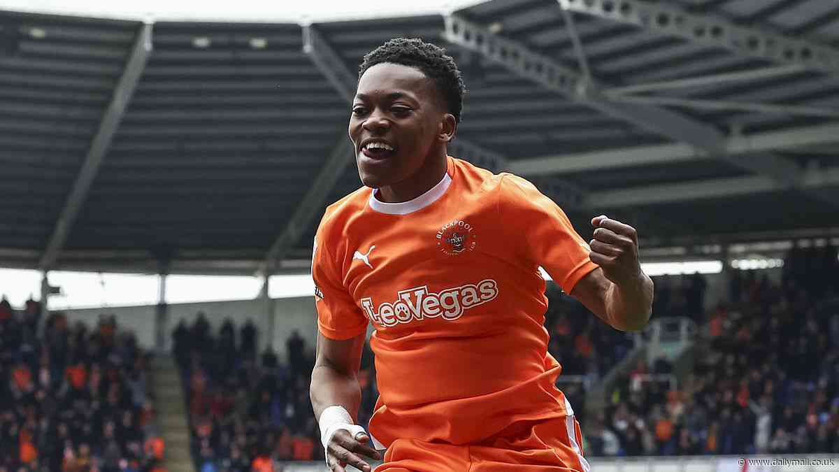 The rebirth of a boy wonder: How Blackpool breathed new life into KARAMOKO DEMBELE - who became an internet sensation at Celtic only to disappear from view - with Premier League clubs among those circling