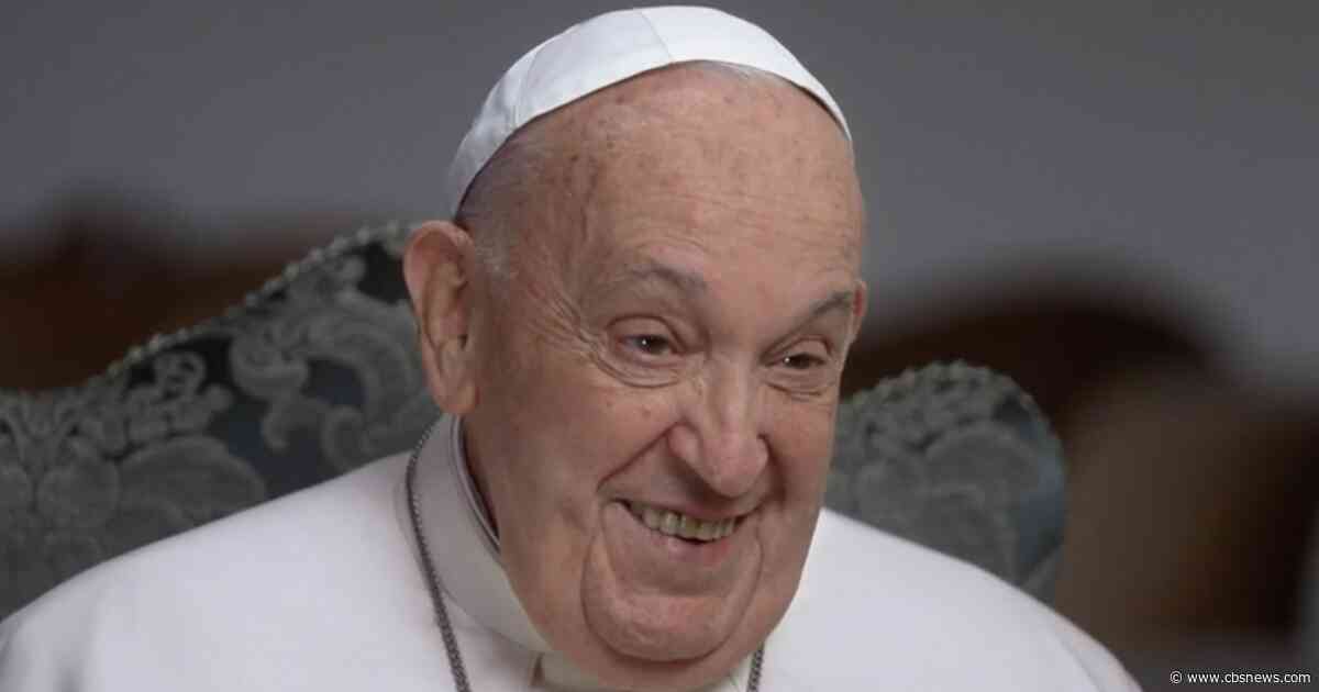 CBS News surprises Pope Francis with personal gift