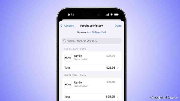 How to look up your App Store purchase history