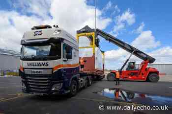 Williams Shipping's new bigger freight yard in Southampton