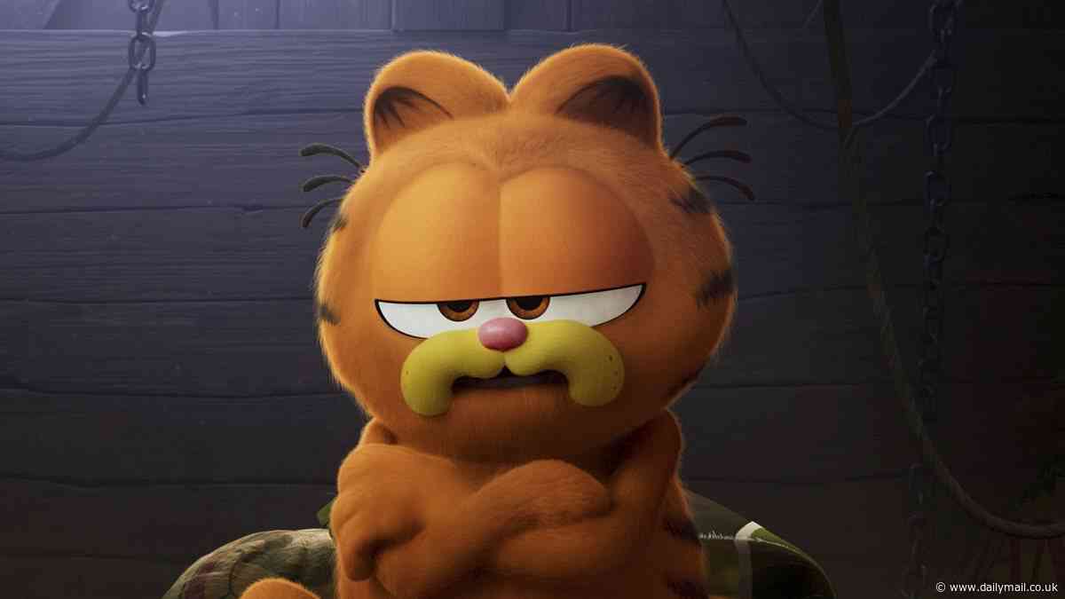 The Garfield Movie starring Chris Pratt is PANNED ahead of upcoming release: Animated film described as 'distinctly lackluster' and 'bland generic'