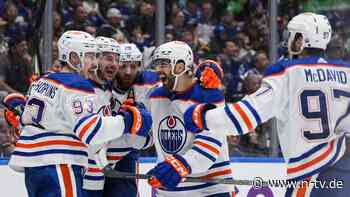 Entscheidende Zitterpartie: Draisaitls Oilers retten sich im Playoff-Krimi ins Halbfinale