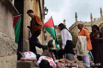 Oxford University protest for Palestine harassment claims