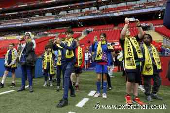 Oxford United fans enjoy VIP experience for play-off final