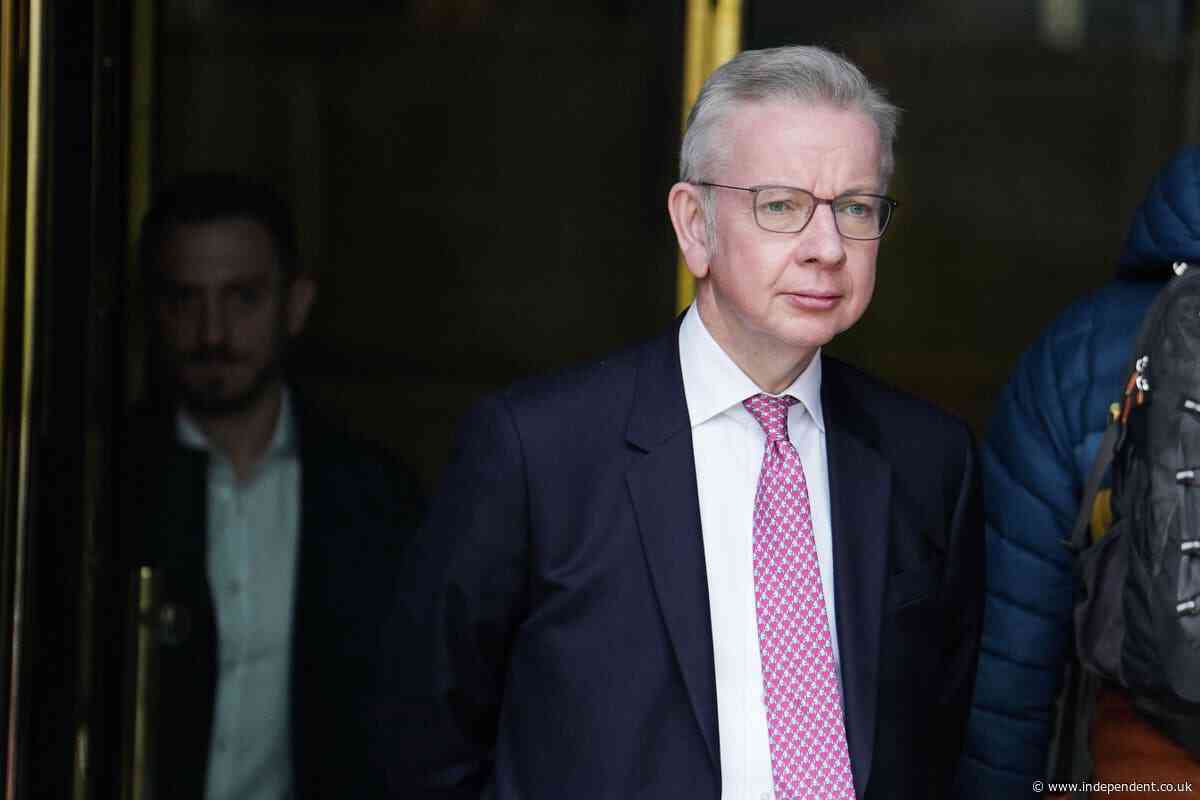 UK politics – live: Michael Gove warns UK is ‘descending into darkness’ over rise in antisemitism