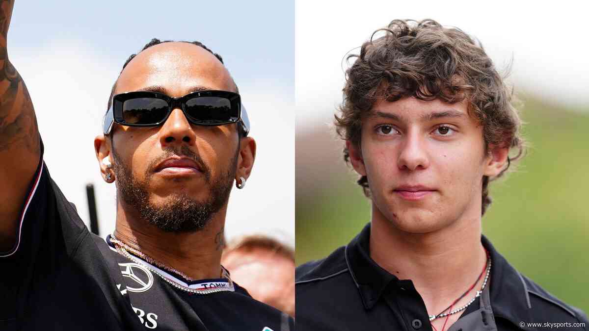 Hamilton gives verdict on replacement as Mercedes drop Antonelli hints