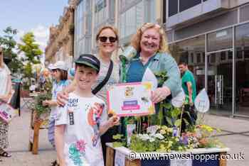 Charlie Dimmock judging Bromley Floral Fest on Saturday