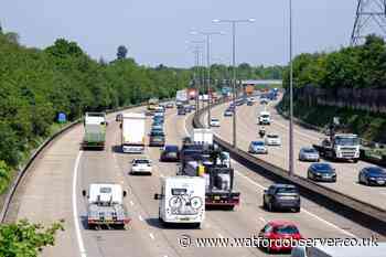 M25 and M1 closures near Watford for next fortnight