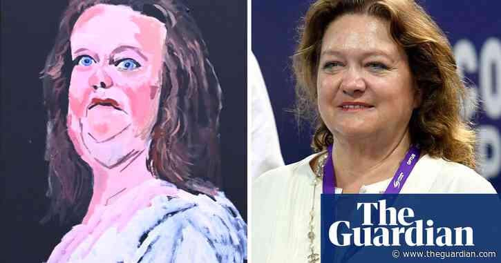 Gina Rinehart tried to hide her portrait – it went viral instead