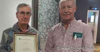 Life membership of the Grassland Society of NSW to past president Mick Duncan